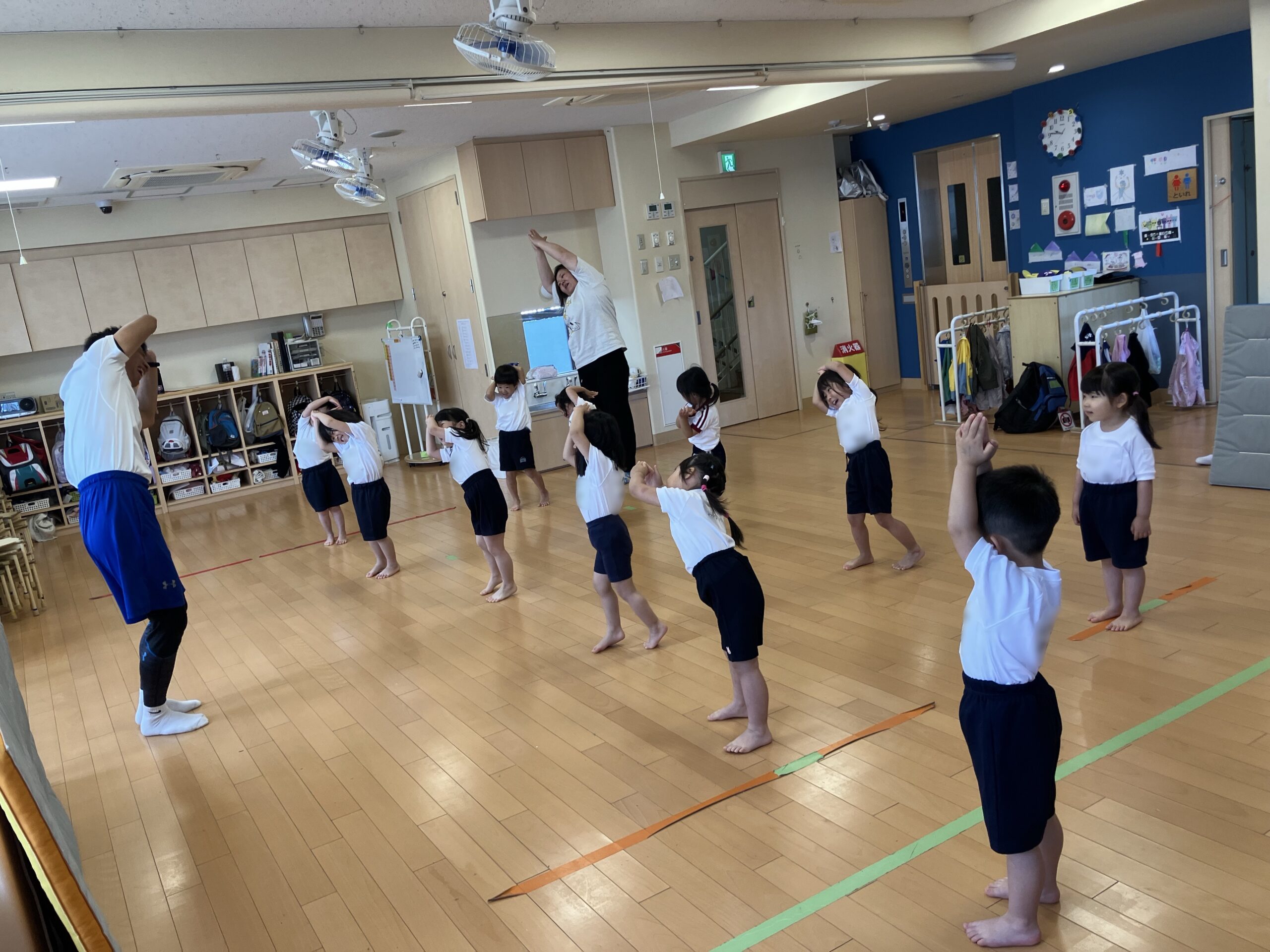 【幼児体育指導開始！】