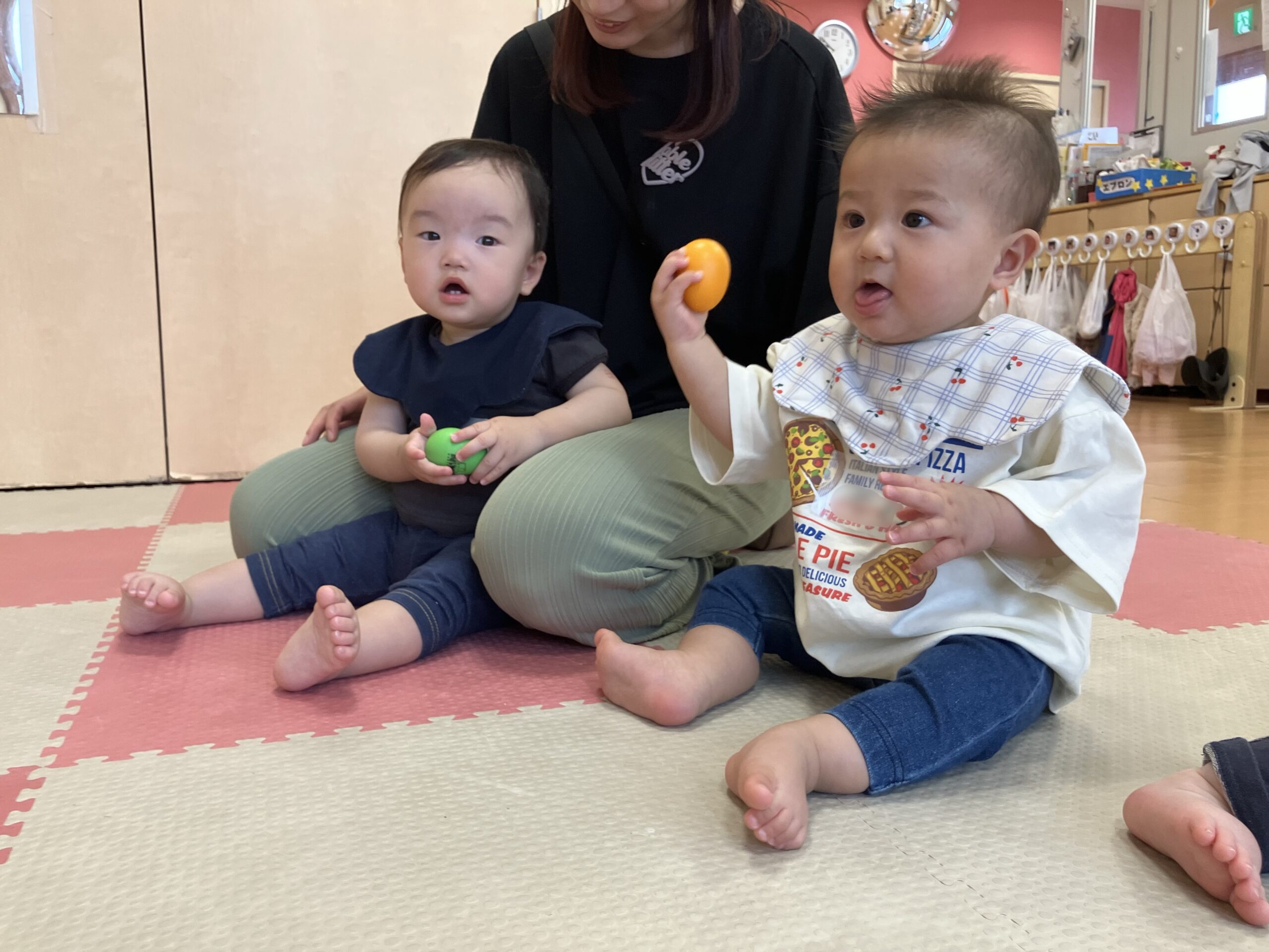 【0歳児リトミック♪】
